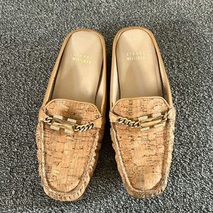 Stuart Weitzman beige clogs
